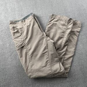 Mountain Hard Wear Pants Adult Size 38W 34L Tan Outdoor Active Casual Men's